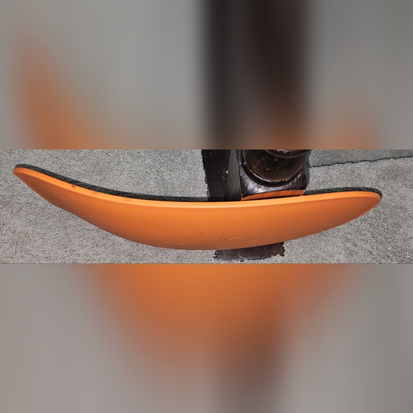 THE SPOONER FREE STYLE CURVED BALANCE BOARD SURF SKI WORKOUT - Orange - Picture 4 of 5
